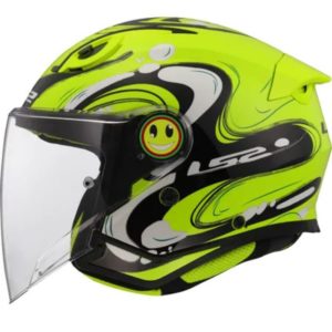 CASCO LS2 OF622 FUNNY II GLUP H-VIS YELLOW