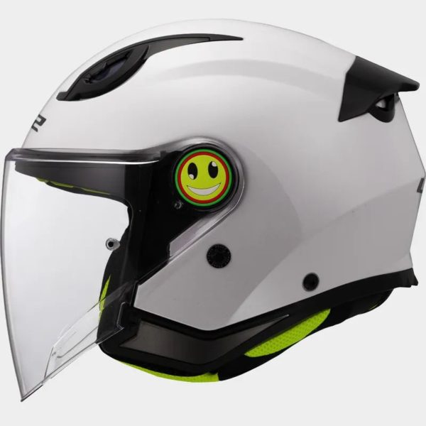 CASCO LS2 OF622 FUNNY II SOLID WHITE