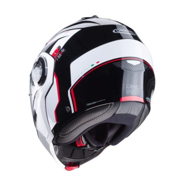 CASCO MODULAR CABERG DUKE EVO MOVE BLACK/WHITE/RED