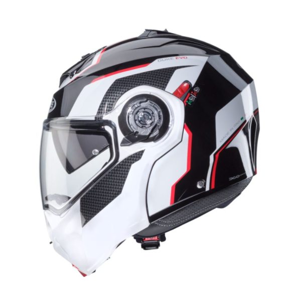 CASCO MODULAR CABERG DUKE EVO MOVE BLACK/WHITE/RED