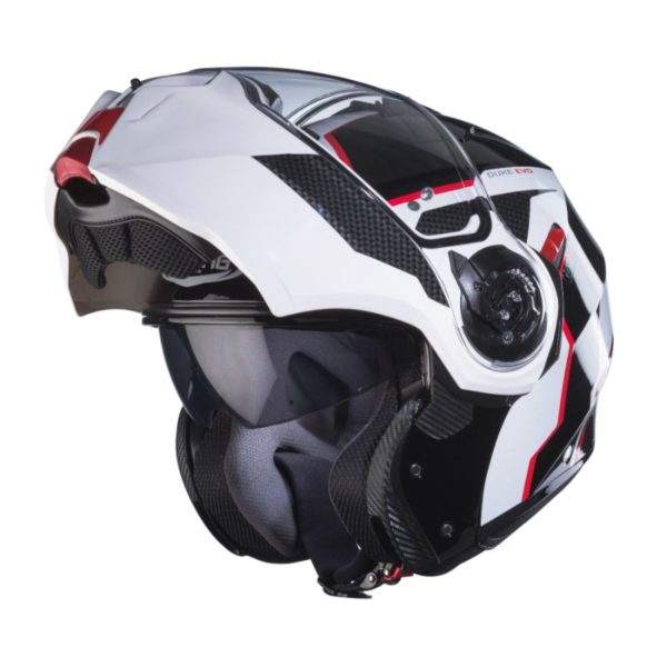 CASCO MODULAR CABERG DUKE EVO MOVE BLACK/WHITE/RED