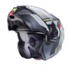 CASCO MODULAR CABERG DUKE EVO MOVE MATT GUN METAL/BLACK/YELLOW FLUO - Imagen 4