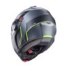 CASCO MODULAR CABERG DUKE EVO MOVE MATT GUN METAL/BLACK/YELLOW FLUO - Imagen 3