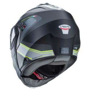CASCO MODULAR CABERG DUKE X TOUR MATT BLACK/YELLOW FLUO/ANTHRACITE/SILVER