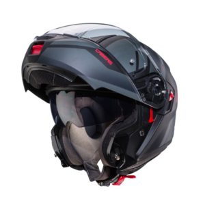 CASCO MODULAR CABERG LEVO X MANTA MATT BLACK/ANTHRACITE/RED