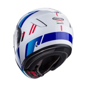 CASCO MODULAR CABERG LEVO X MANTA WHITE/BLUE/RED