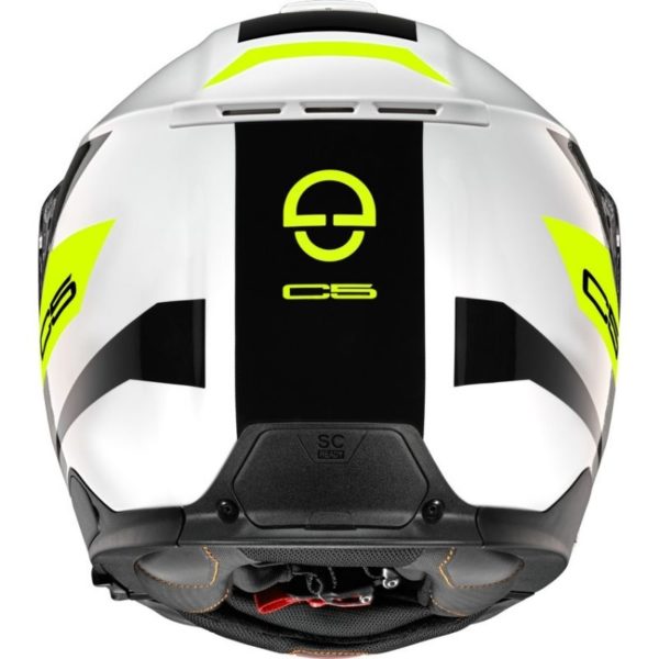 Casco Modular Schuberth C5 ECLIPSE AMARILLO BRILLO