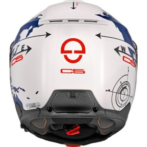 Casco Modular Schuberth C5 GLOBE AZUL BRILLO