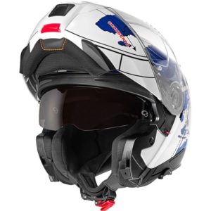 Casco Modular Schuberth C5 GLOBE AZUL BRILLO