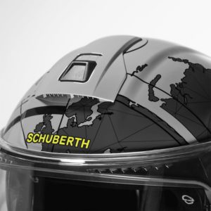 Casco Modular Schuberth C5 GLOBE GRIS BRILLO