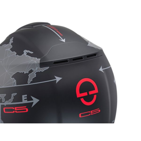 Casco Modular Schuberth C5 GLOBE NEGRO MATE