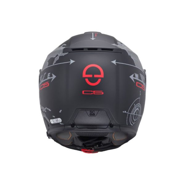 Casco Modular Schuberth C5 GLOBE NEGRO MATE