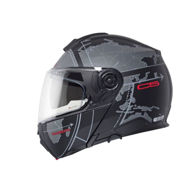 Casco Modular Schuberth C5 GLOBE NEGRO MATE