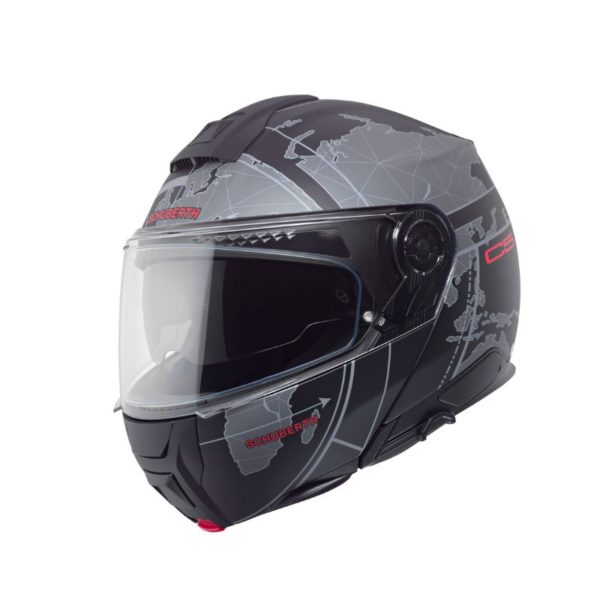 Casco Modular Schuberth C5 GLOBE NEGRO MATE