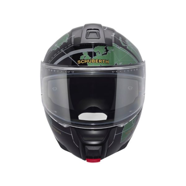 Casco Modular Schuberth C5 GLOBE VERDE BRILLO