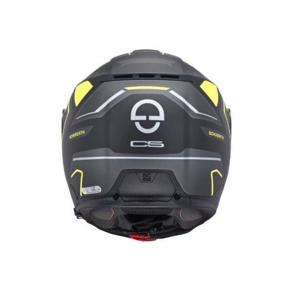 Casco Modular Schuberth C5 OMEGA AMARILLO MATE