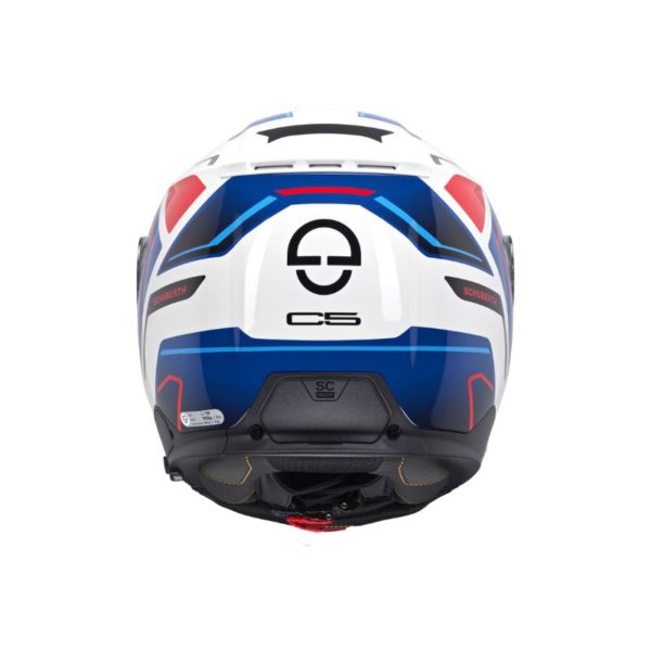 Casco Modular Schuberth C5 OMEGA BLANCO BRILLO