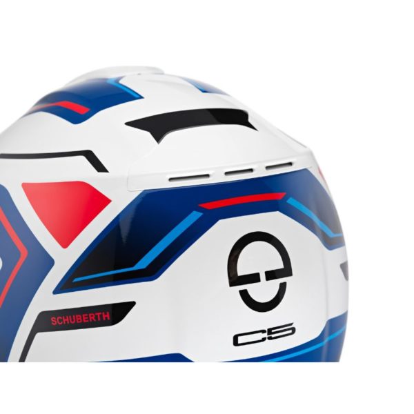 Casco Modular Schuberth C5 OMEGA BLANCO BRILLO