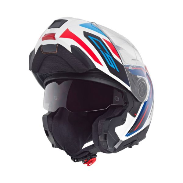 Casco Modular Schuberth C5 OMEGA BLANCO BRILLO