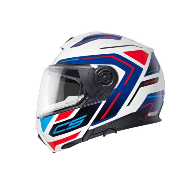 Casco Modular Schuberth C5 OMEGA BLANCO BRILLO