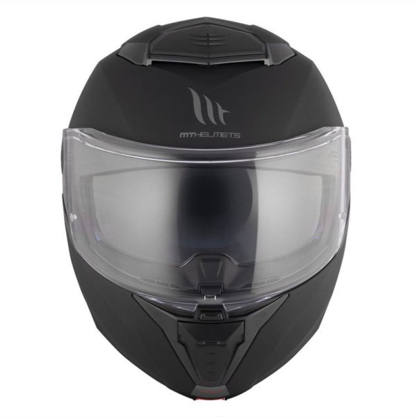 Casco MT ATOM 2 SV SOLID A1 NEGRO MATE