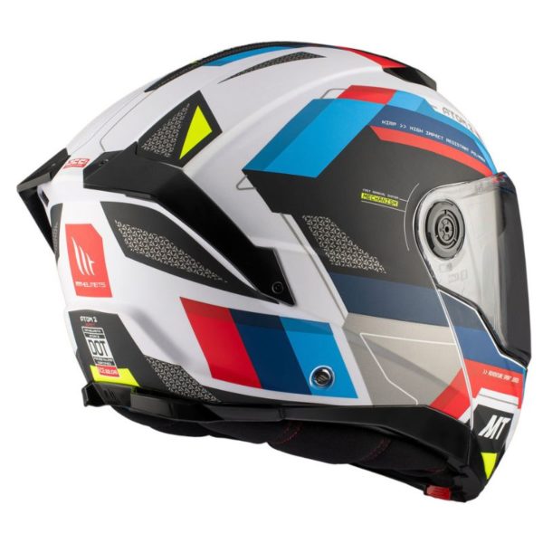 Casco MT ATOM 2 SV BAST A0 PERLA BRILLO