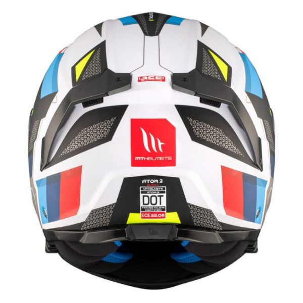 Casco MT ATOM 2 SV BAST A0 PERLA BRILLO