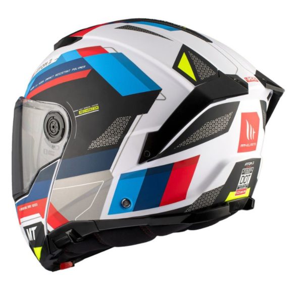 Casco MT ATOM 2 SV BAST A0 PERLA BRILLO