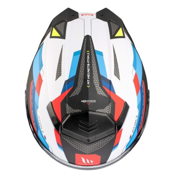 Casco MT ATOM 2 SV BAST A0 PERLA BRILLO