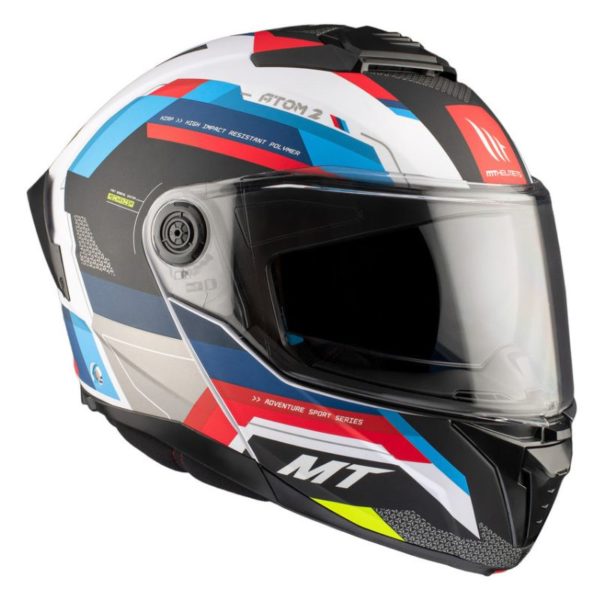 Casco MT ATOM 2 SV BAST A0 PERLA BRILLO