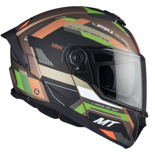 Casco MT ATOM 2 SV BAST A6 MATE