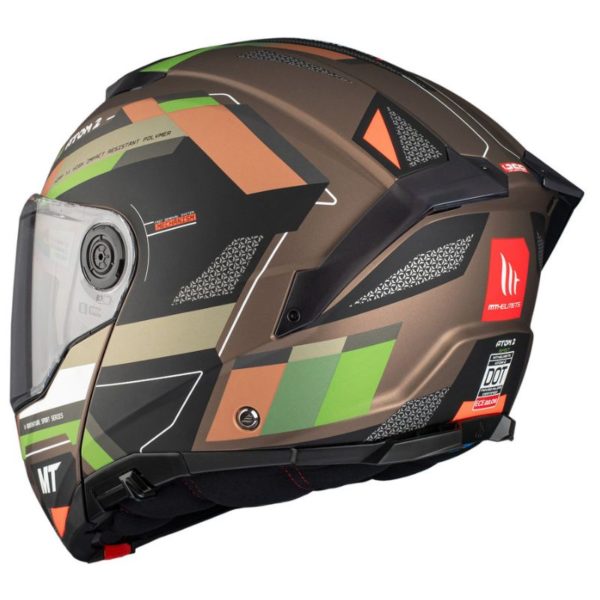 Casco MT ATOM 2 SV BAST A6 MATE