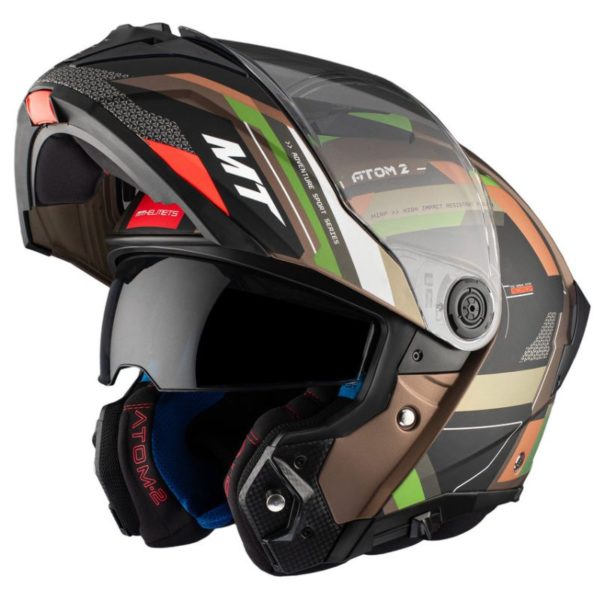 Casco MT ATOM 2 SV BAST A6 MATE