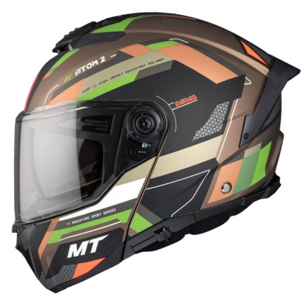 Casco MT ATOM 2 SV BAST A6 MATE