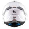 Casco MT ATOM 2 SV SOLID A0 BLANCO BRILLO - Imagen 6