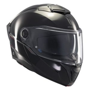 Casco MT ATOM 2 SV SOLID A1 NEGRO BRILLO