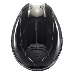 Casco MT ATOM 2 SV SOLID A1 NEGRO BRILLO