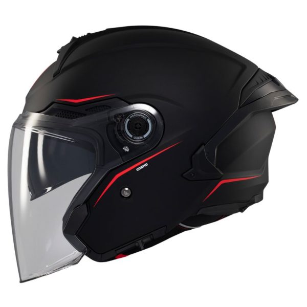 Casco MT COSMO SV SOLID A1 NEGRO MATE