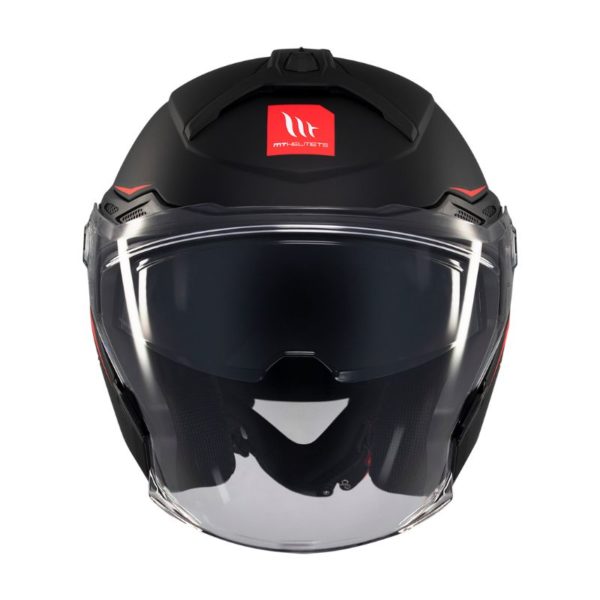 Casco MT COSMO SV SOLID A1 NEGRO MATE