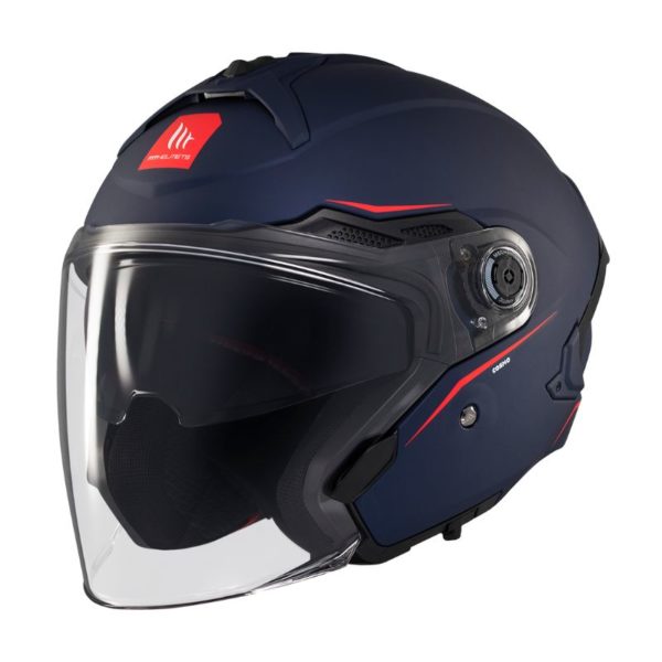 Casco MT COSMO SV SOLID A7 AZUL MATE