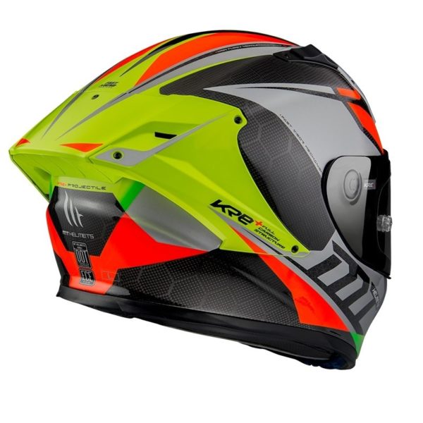 Casco MT FF103PLUSC KRE+ CARBON PROJECTILE D2 GLOSS GRAY