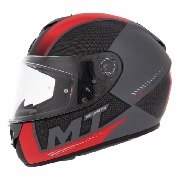 CASCO MT FF104 RAPIDE OVERTAKE B1 ROJO MATE