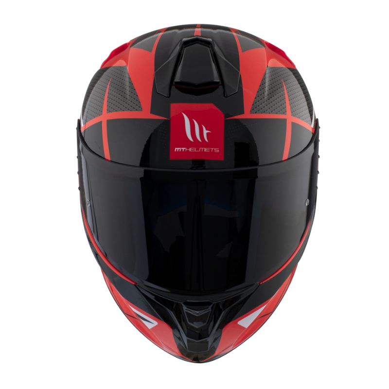 Casco MT FF106PRO TARGO PRO PODIUM D5 GLOSS RED - Motos Cano Sport