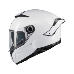 CASCO MT FF118SV THUNDER 4 SV PURE A0 BLANCO BRILLO