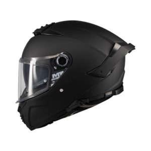 CASCO MT FF118SV THUNDER 4 SV PURE A1 NEGRO BRILLO