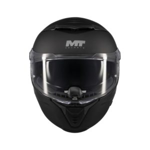 CASCO MT FF118SV THUNDER 4 SV PURE A1 NEGRO BRILLO
