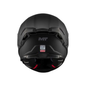 CASCO MT FF118SV THUNDER 4 SV PURE A1 NEGRO BRILLO