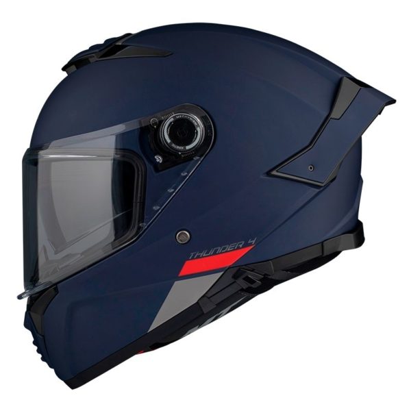 CASCO MT FF118SV THUNDER 4 SV SOLID A7 AZUL MATE