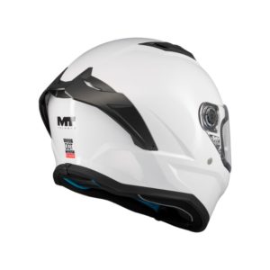 CASCO MT FF126 STINGER 2 PURE A0 BLANCO PERLA BRILLO