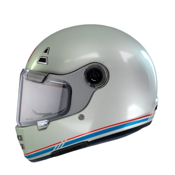 Casco MT JARAMA SV SOLID A7 BLANCO BRILLO